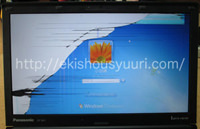 東芝　PT752V4GSPWIの液晶割れ