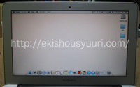 MACBOOK AIR 11インチ　液晶交換後