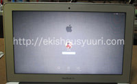 macbook air A1370 修理後