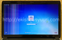 V5-171-H54C/Sの液晶修理前