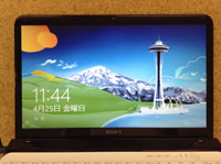 SONY SVE15128CJW 修理後