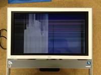 PC-VN370FS6W　液晶割れ