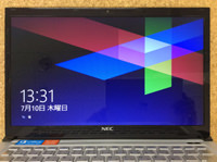 NEC PC-LZ550JS 液晶交換前