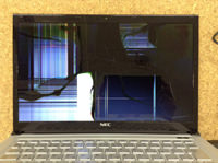 nec PC-LZ550HS 液晶修理前
