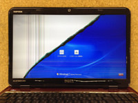 dell inspiron n5110 液晶修理前