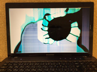 LENOVO Z575 修理前