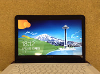 SONY　SVE141R11N　液晶修理後