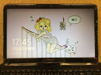 SONY SVE151J13N 画面修理後