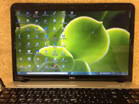 NEC PC-GL223G5AS 画面修理後