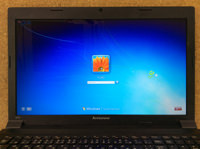 lenovo b590 液晶パネル交換修理後