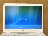 NEC LL550/S 液晶割れ修理後