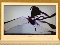 富士通 FMVA45KW2 液晶修理前