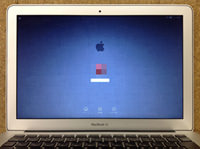 macbook air  液晶交換後