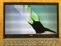 LZ550HS 液晶割れ