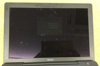 macbook バックライト交換前