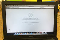 macbook バックライト交換後