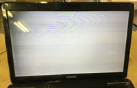 東芝 PT35134CSFBK 液晶割れ