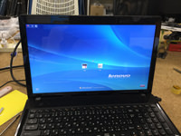 Lenovo G580 液晶パネル交換後
