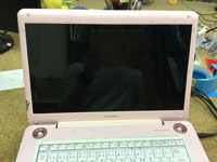 東芝 TX/66JPK 液晶割れ