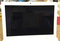 Macbook A1181 バックライト交換前