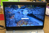 NEC NS350/C 液晶パネル交換後