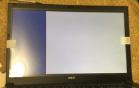 PC-LZ550SSB 表示不良