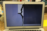 MacbookAir A1466 液晶割れ