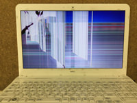 NEC LS150/HS 液晶割れ