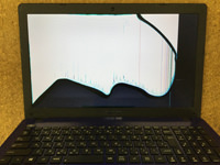 Asus X550 液晶割れ