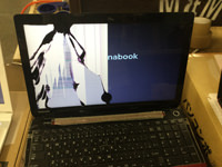 東芝 PT55337JBMR 画面割れ