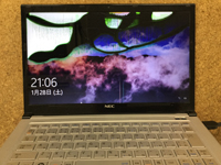 NEC PC-GL19614AU 画面割れ