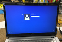 PC-GL20612GW 液晶交換後