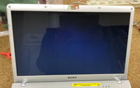 SONY SVE1511AJ 液晶割れ