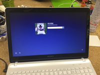 SONY SVF153B1GN 液晶パネル交換