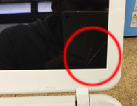 東芝 PT55-76MBXG 液晶割れ