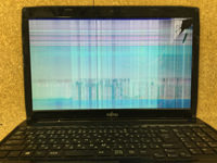 富士通 FMVA53MB 液晶割れ