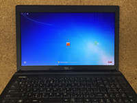 Asus K55DR 液晶交換後