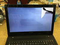 Lenovo g50 液晶割れ