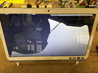 東芝 PD712T3FSTW 液晶割れ