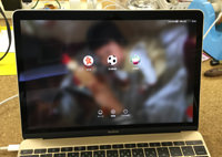 MacBook12 液晶交換後