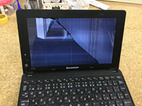 Lenovo S100 液晶割れ