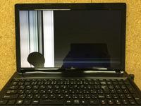 Lenovo G580 液晶割れ