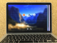 Apple MacbookPro A1502 液晶割れ