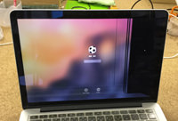 Apple MacbookPro A1502 画面に線