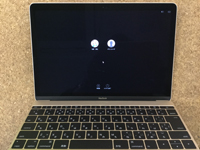MacBook12 画面修理後