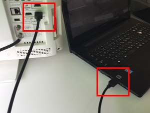 外部モニター接続05