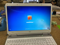 Inspiron Notebook R15 修理後