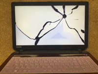 PT55NRP-SHA 液晶割れ