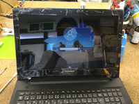 Lenovo G50-80　液晶パネル交換後