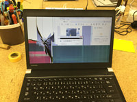 東芝 dynabook R734/M 修理前